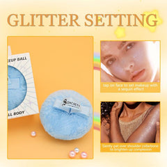 Large Fluffy Powder Puff for Face Body Makeup