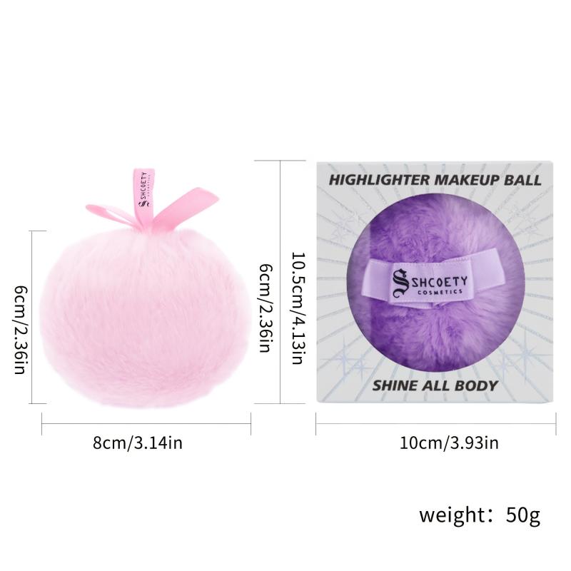 Large Fluffy Powder Puff for Face Body Makeup