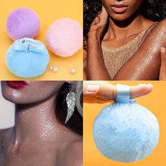 Large Fluffy Powder Puff for Face Body Makeup