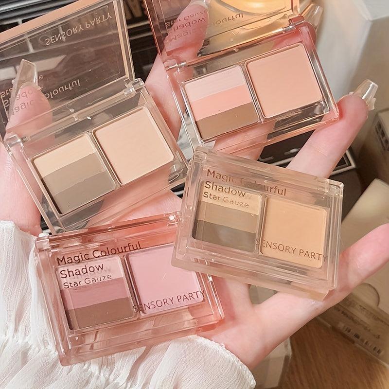 Smoky Style Eyeshadow Palette for Brightening Eye Makeup