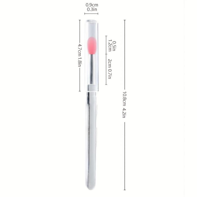 4pcs Lip & Eye Makeup Brush Kit Precision Lipstick Smudge Brush