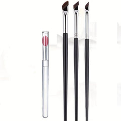 4pcs Lip & Eye Makeup Brush Kit Precision Lipstick Smudge Brush