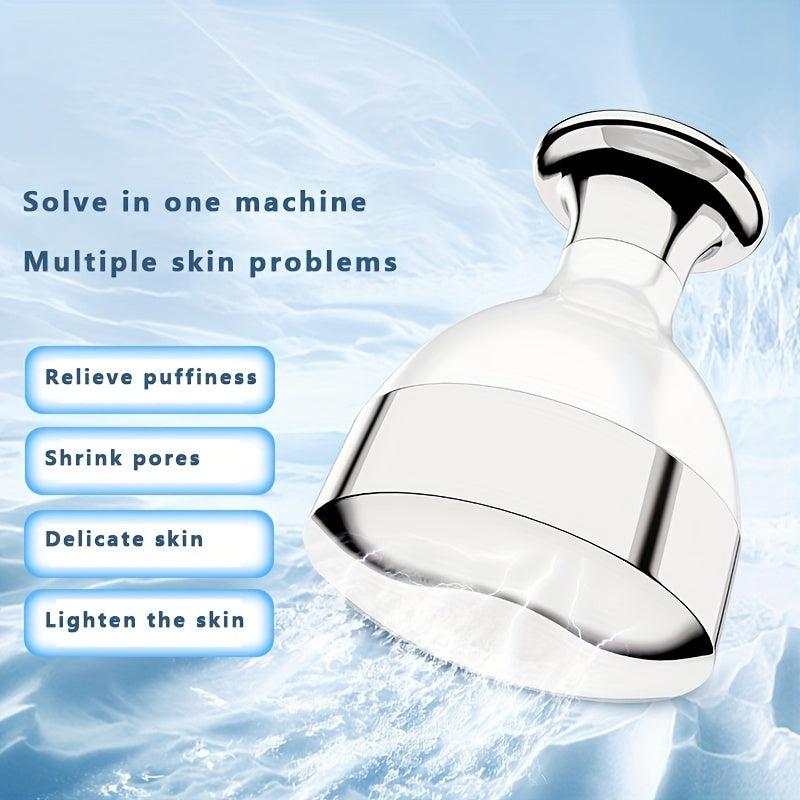 Ice Compress Face Massager Reduce Pores Shrink Sun Damage
