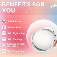 Face Massage Ice Roller for Skin Care & Puffiness Reduction