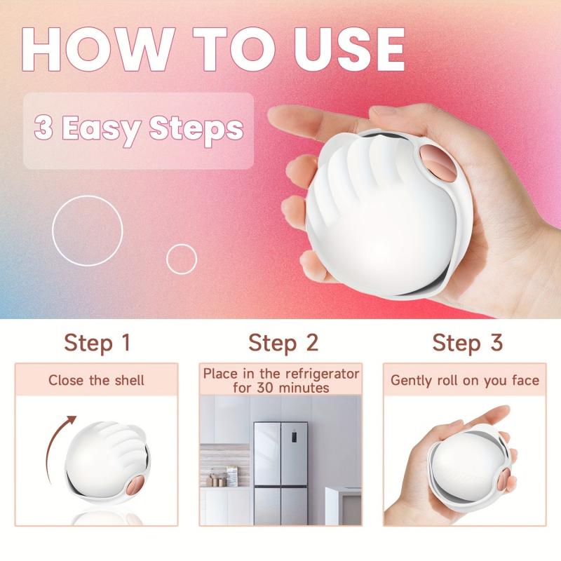 Face Massage Ice Roller for Skin Care & Puffiness Reduction