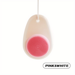 2 in 1 Facial Cleansing Brush with Silicone Face Cleaner Brush and Lid