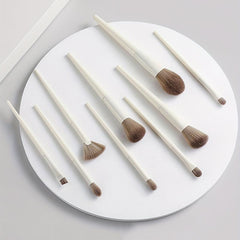 10 Soft Loose Powder Makeup Brush Set With Bag Beauty Tool