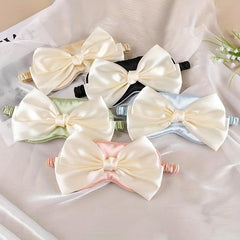 Bow Decor Eye Cover Cartoon Comfortable Eye Mask For Sleeping