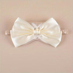 Bow Decor Eye Cover Cartoon Comfortable Eye Mask For Sleeping
