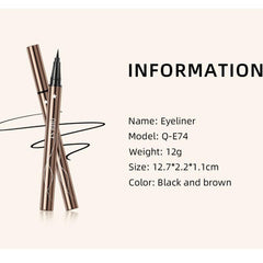 Ultra Fine Liquid Eyeliner Pen Smudge-Proof Waterproof Suitable For Beginners