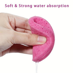 50pcs Compressed Facial Sponges 100% Natural Spa Sponges