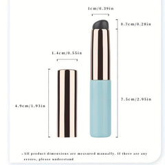 2pcs Silicone Lipstick Brush For Concealer Lips Portable Finger Type Lip Brush