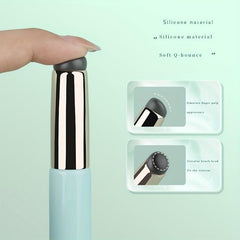 2pcs Silicone Lipstick Brush For Concealer Lips Portable Finger Type Lip Brush
