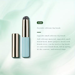 2pcs Silicone Lipstick Brush For Concealer Lips Portable Finger Type Lip Brush