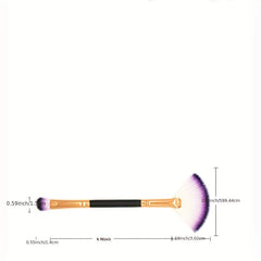 Dual-Ended Powder Eyeshadow Brush