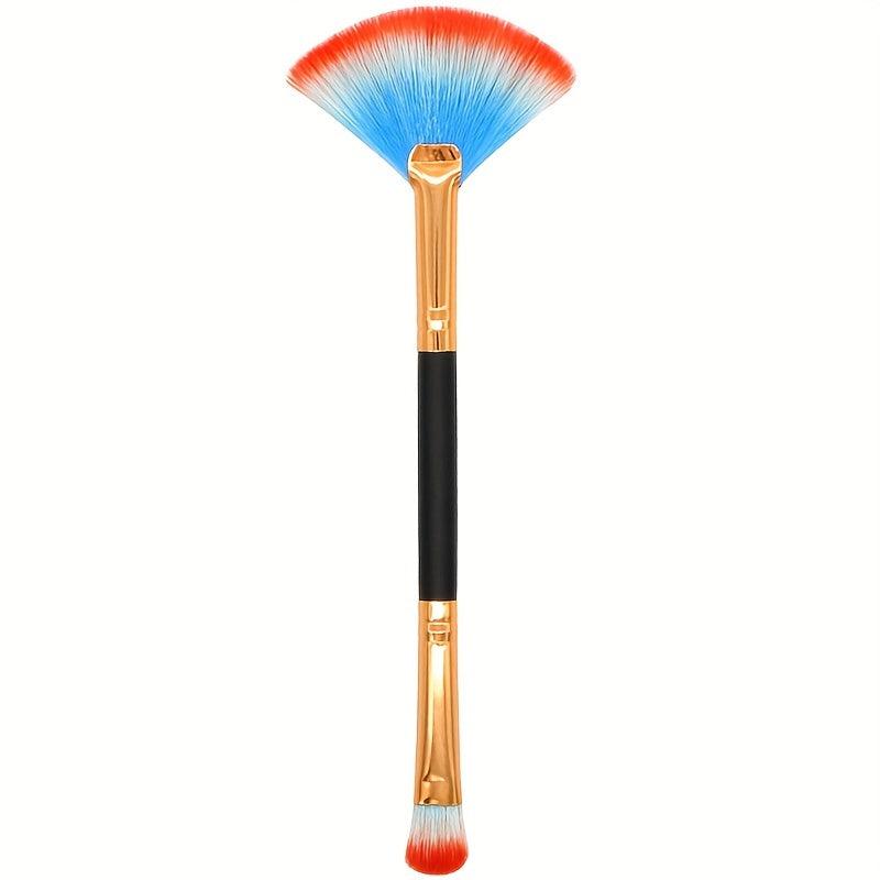 Dual-Ended Powder Eyeshadow Brush