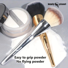 XL Powder Brush for Mineral & Liquid Makeup Plush Fibers