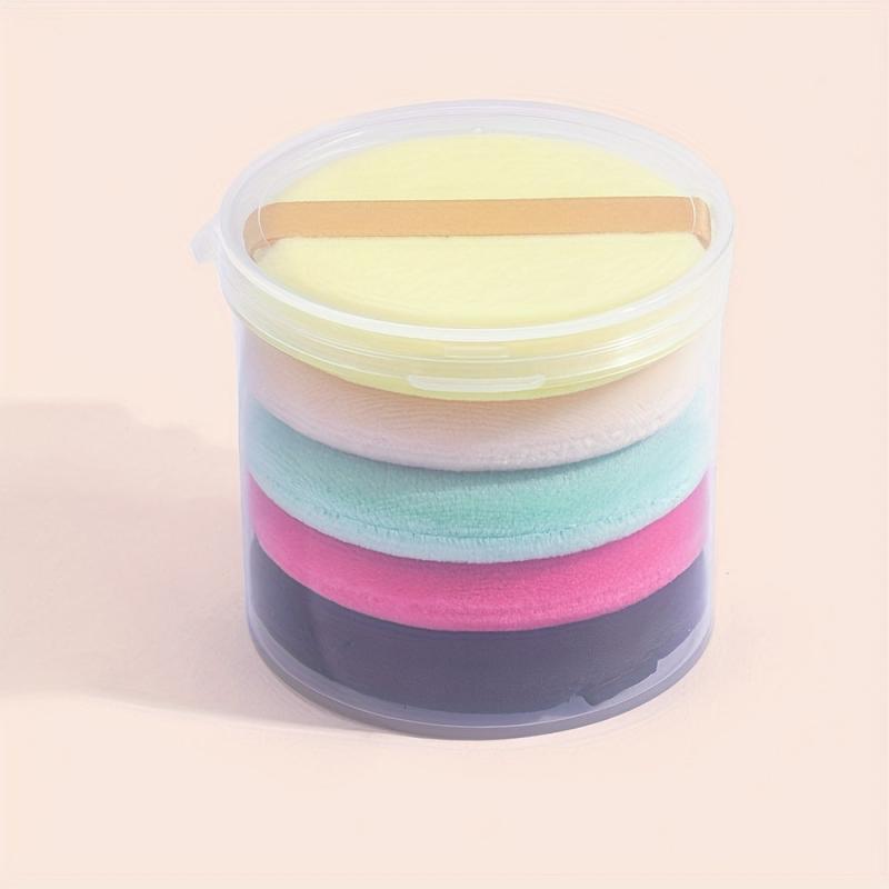 5PCS Soft Round Shape Makeup Foundation Sponge