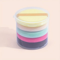 5PCS Soft Round Shape Makeup Foundation Sponge