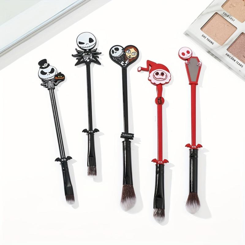 10pcs Halloween Makeup Brush Set Jack Joker Role Playing Holiday Decorations