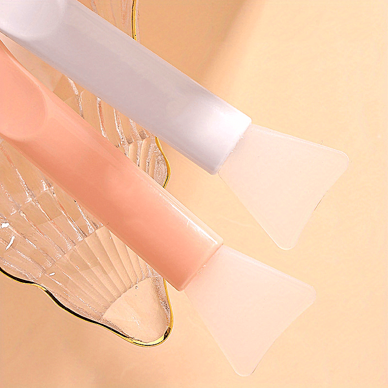 Double Headed Silicone Mask Brush for Mud Mask Facial Beauty Salon
