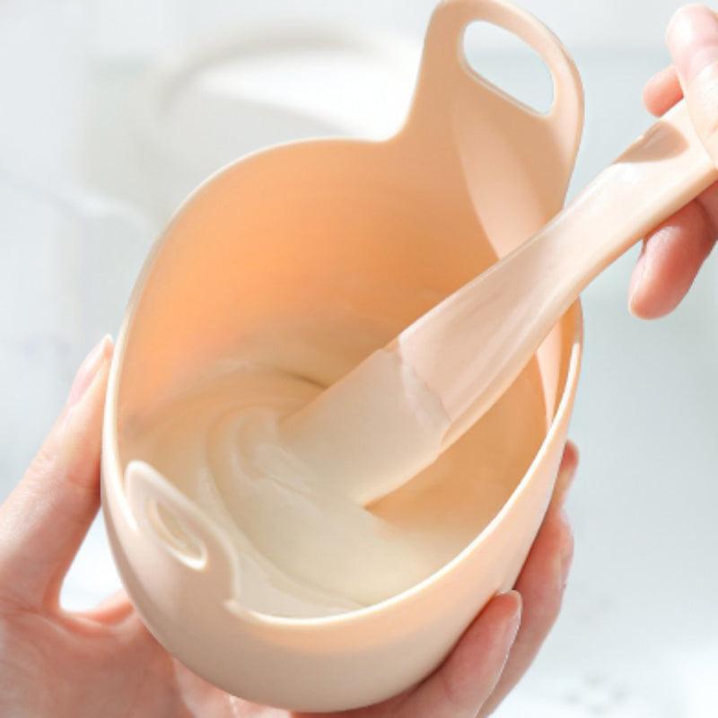 4pcs Facial Sheet Mixing Bowl Set Cream Measuring Spoons Skin Care Tools
