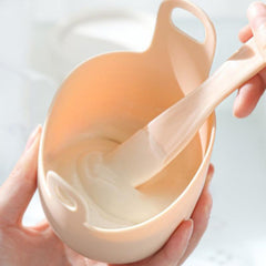 4pcs Facial Sheet Mixing Bowl Set Cream Measuring Spoons Skin Care Tools