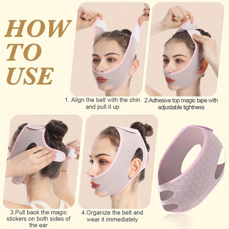V Line Lifting Mask Double Chin Reducer Face Belt Tighten Create V Shaped Face