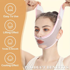 V Line Lifting Mask Double Chin Reducer Face Belt Tighten Create V Shaped Face