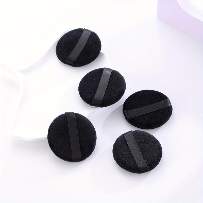 5pcs Round Powder Puff Dry & Wet Use Loose powder puff Makeup Sponge