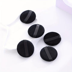 5pcs Round Powder Puff Dry & Wet Use Loose powder puff Makeup Sponge