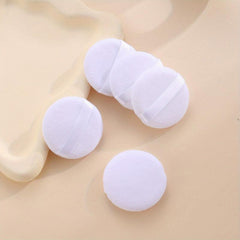 5pcs Round Powder Puff Dry & Wet Use Loose powder puff Makeup Sponge