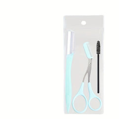 4pcs Eyebrow Grooming Kit Stainless Steel Set