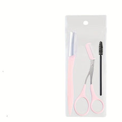 4pcs Eyebrow Grooming Kit Stainless Steel Set