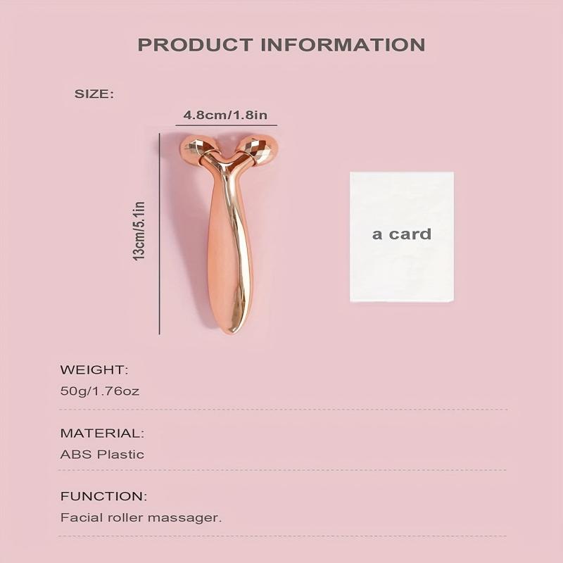 Facial Roller Massager 3D Roller Face Massager Reduce Puffiness Face Lift