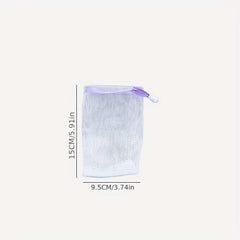 2pcs Exfoliating Mesh Soap Saver Pouch Bag Sack