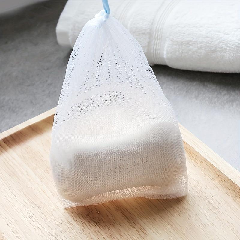 2pcs Exfoliating Mesh Soap Saver Pouch Bag Sack