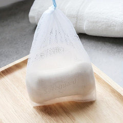 2pcs Exfoliating Mesh Soap Saver Pouch Bag Sack