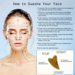 4pcs Guasha Board Deep Tissue Massage Care Gua Sha Scraping Massage Tools