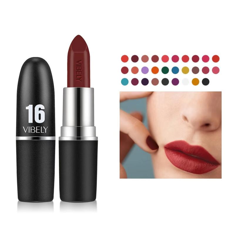 Matte Bullet Lipstick Waterproof & Smudge Proof Tube