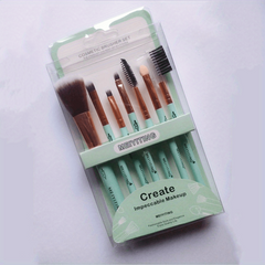 7pcs Soft Makeup Brush Set For Eyeshadow & Foundation with Case