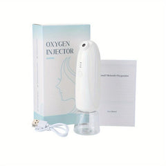 Handheld Oxygen Injector for Face Hydration