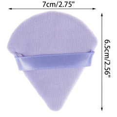 2pcs Triangle Powder Puff Soft Sponge