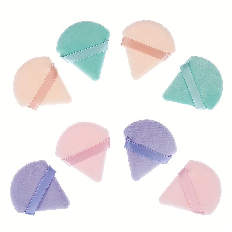 2pcs Triangle Powder Puff Soft Sponge