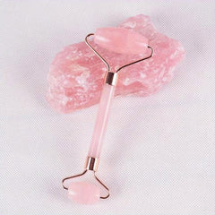 Rose Quartz Gua Sha Facial Tool Crystal Self Care Women Skincare