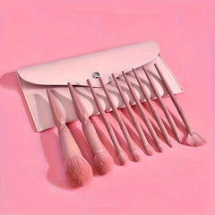 8pcs Makeup Brush Set for Eyebrows, Eyelashes, Eyes, Cheeks