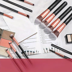14 Pcs Makeup Brushes Set with Case