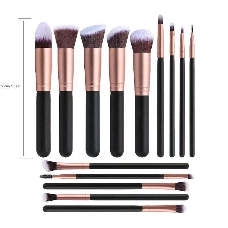 14 Pcs Makeup Brushes Set with Case