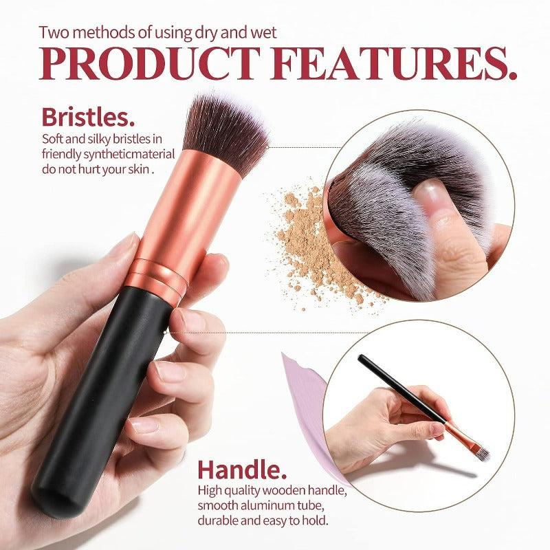 14 Pcs Makeup Brushes Set with Case