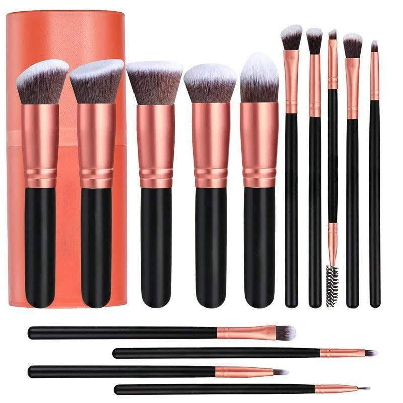 14 Pcs Makeup Brushes Set with Case